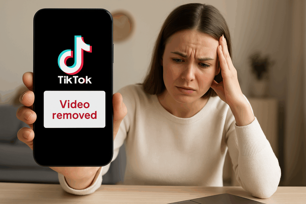 My TikTok Video Was Removed Reasons and Fix